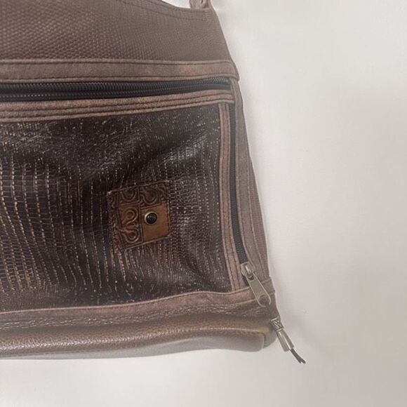 Faye Fisher Ward One of a Kind Leather Artisan Unique Leather Satchel - Picture 9 of 11